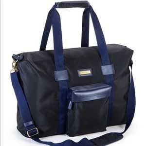 Blue Versace Duffel Bag